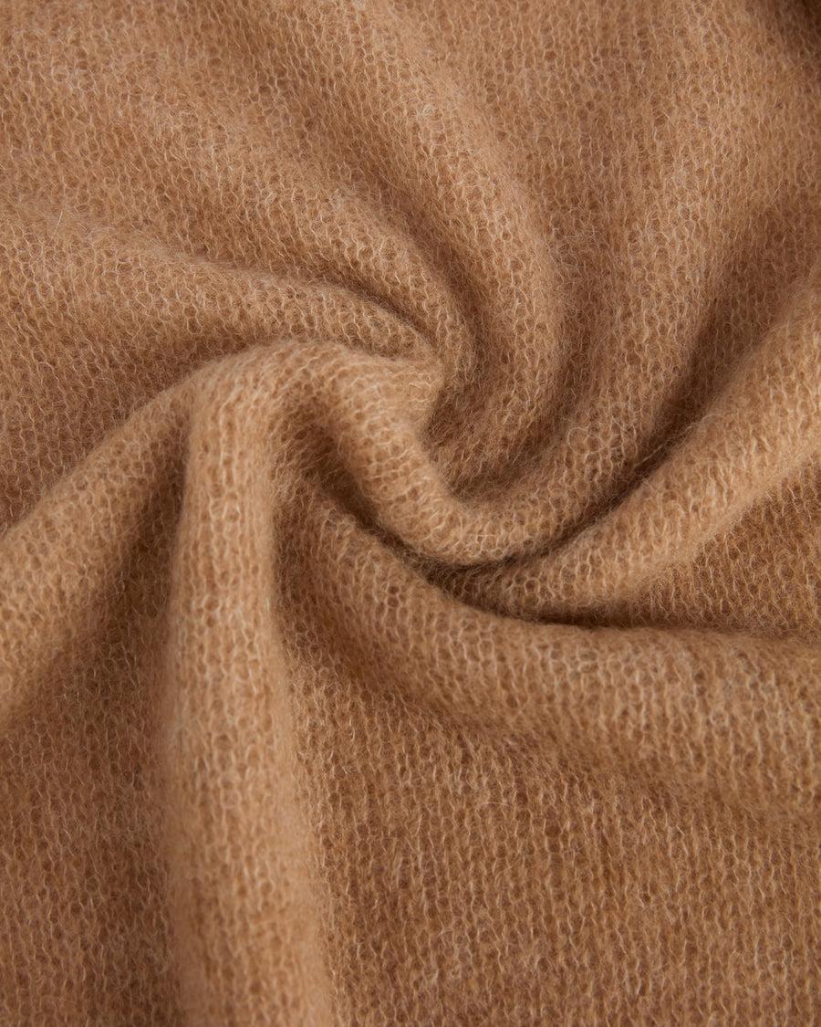 Scaglione ROUND NECK OVER SEAMLESS CARAMEL Negozi Online