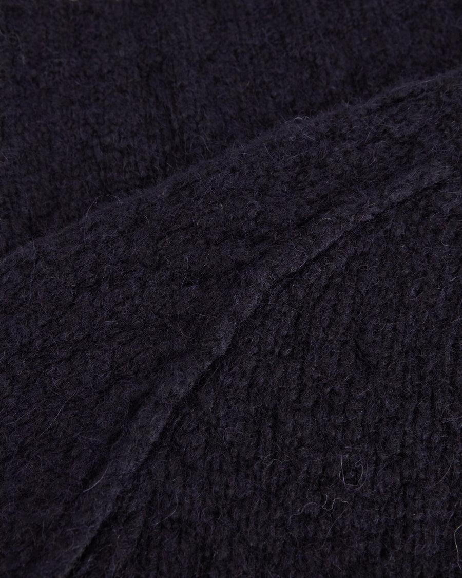 Scaglione ROUND NECK RAGLAN SOFT ALPACA NAVY Italia