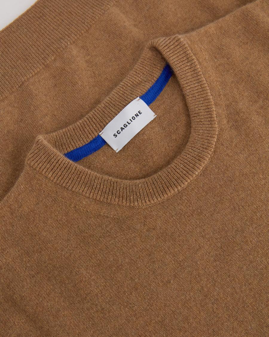 Scaglione ROUND NECK CITY F12 CARAMEL I Più Venduti