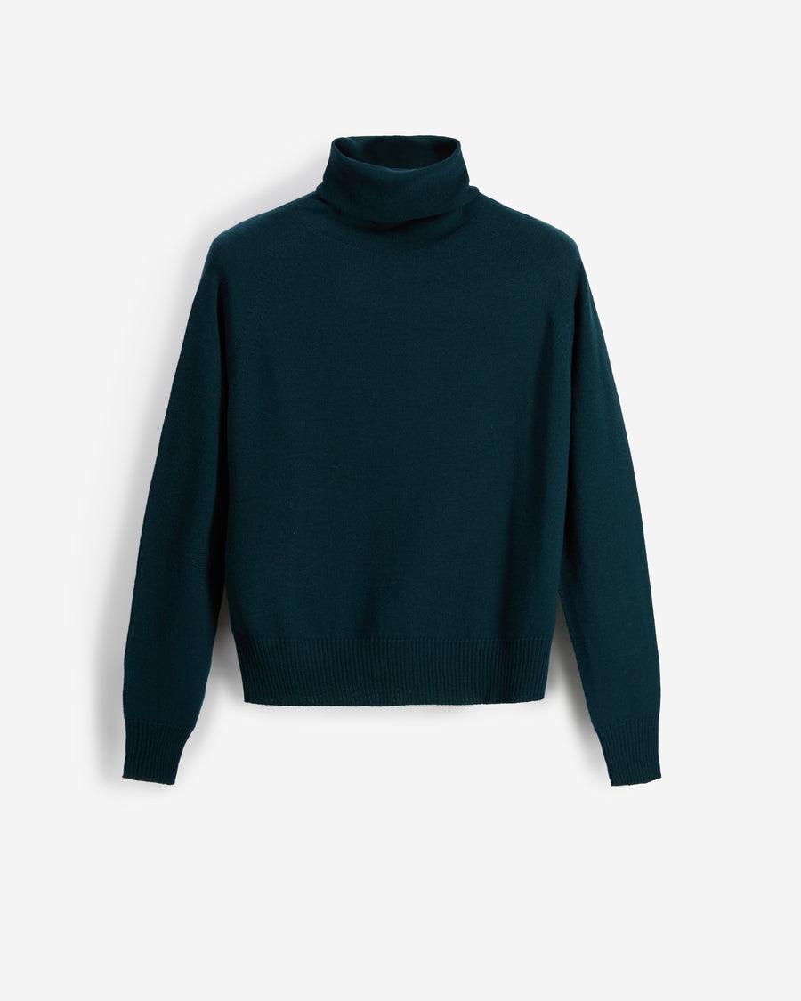 Scaglione MOCK N.RAGLAN SEAMLESS MERINO FOREST Fino Al -60%