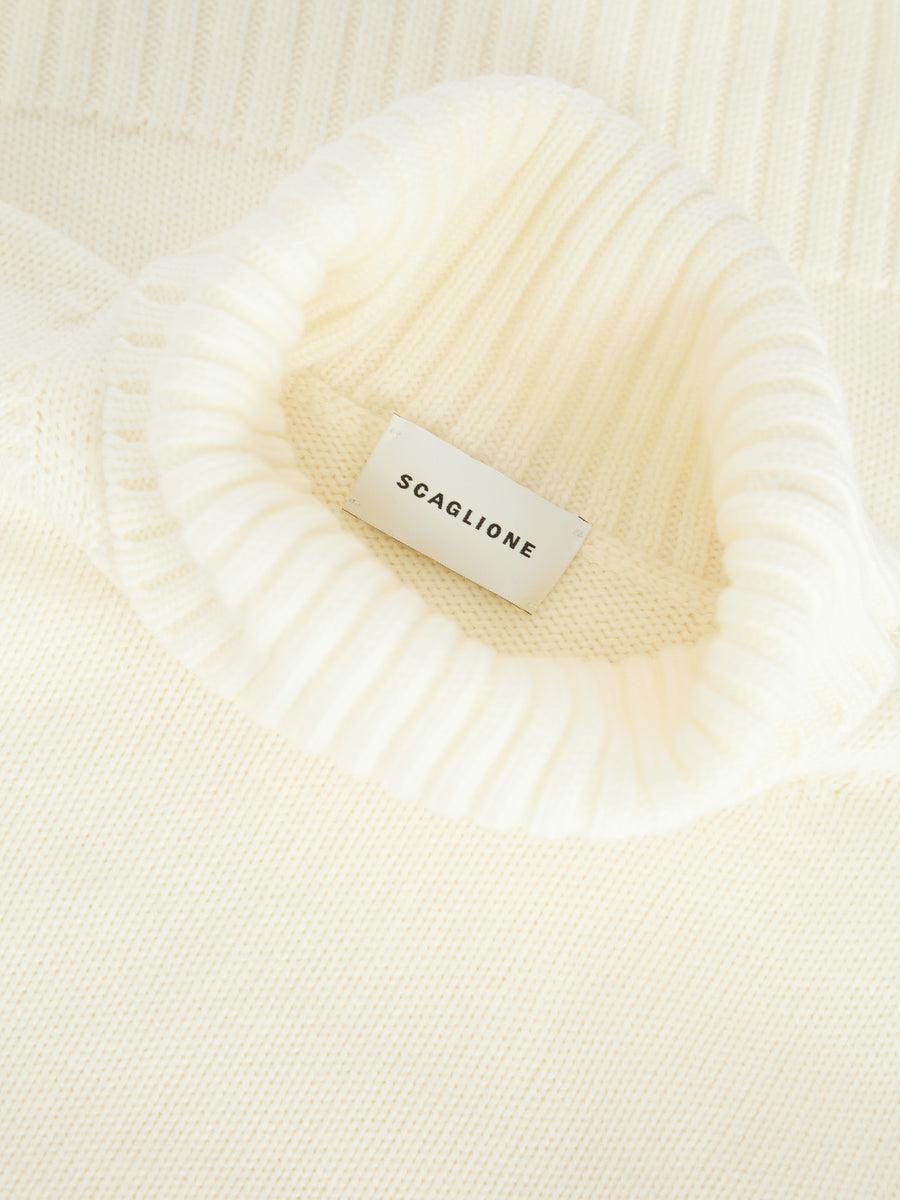 Scaglione TURTLE NECK MERINO SOFT BUTTER Sottocosto