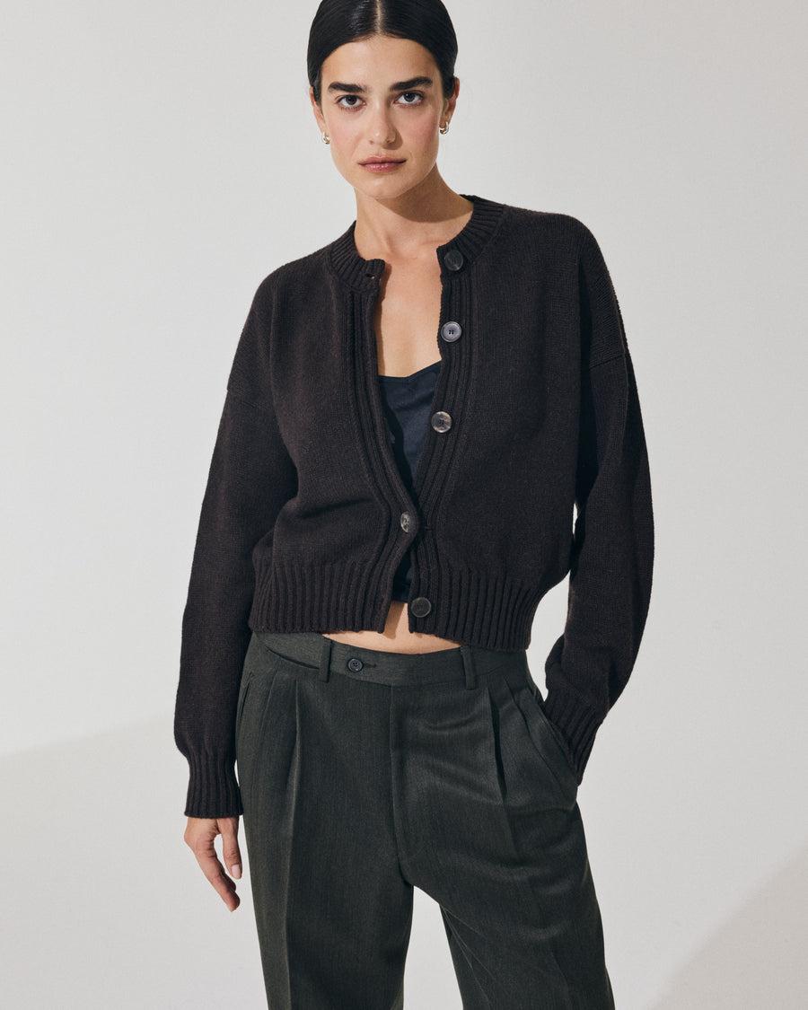 Scaglione REBECCA SOFT HYBRID CASHMERE EBANO Offerta