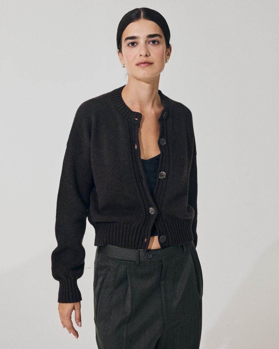 Scaglione REBECCA SOFT HYBRID CASHMERE EBANO Offerta