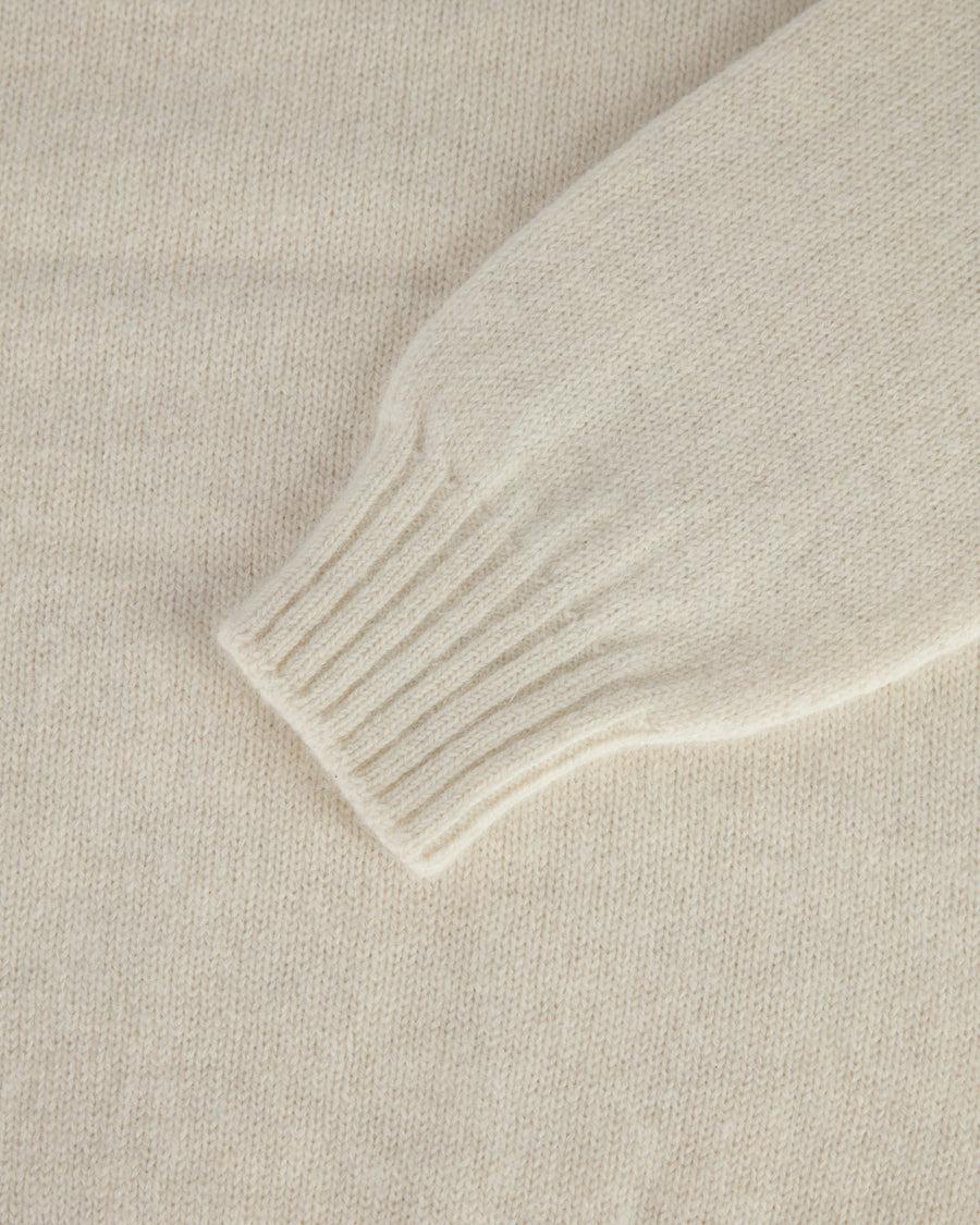 Scaglione TURTLE NECK SPALLA MARTELLO MILK Vendita Calda