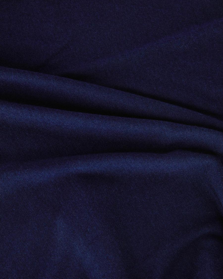 Scaglione TURTLE NECK CASH-SILK NAVY Nuova