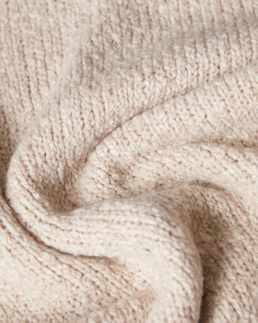 Scaglione TURTLE NECK MAXI CASHMOULINE' SAND Qualità