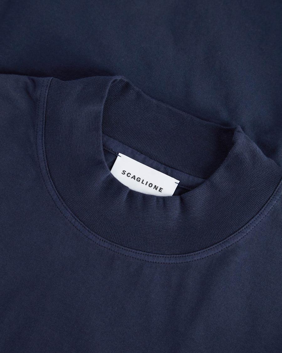 Scaglione LUPETTO ML SPRING COT NAVY Spedizione Gratuita