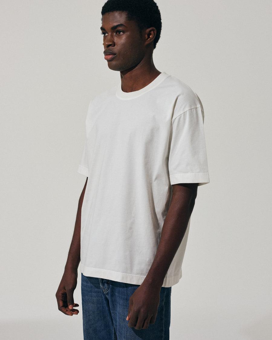 Scaglione T-SHIRT OVER J.COT MILK Negozi Online