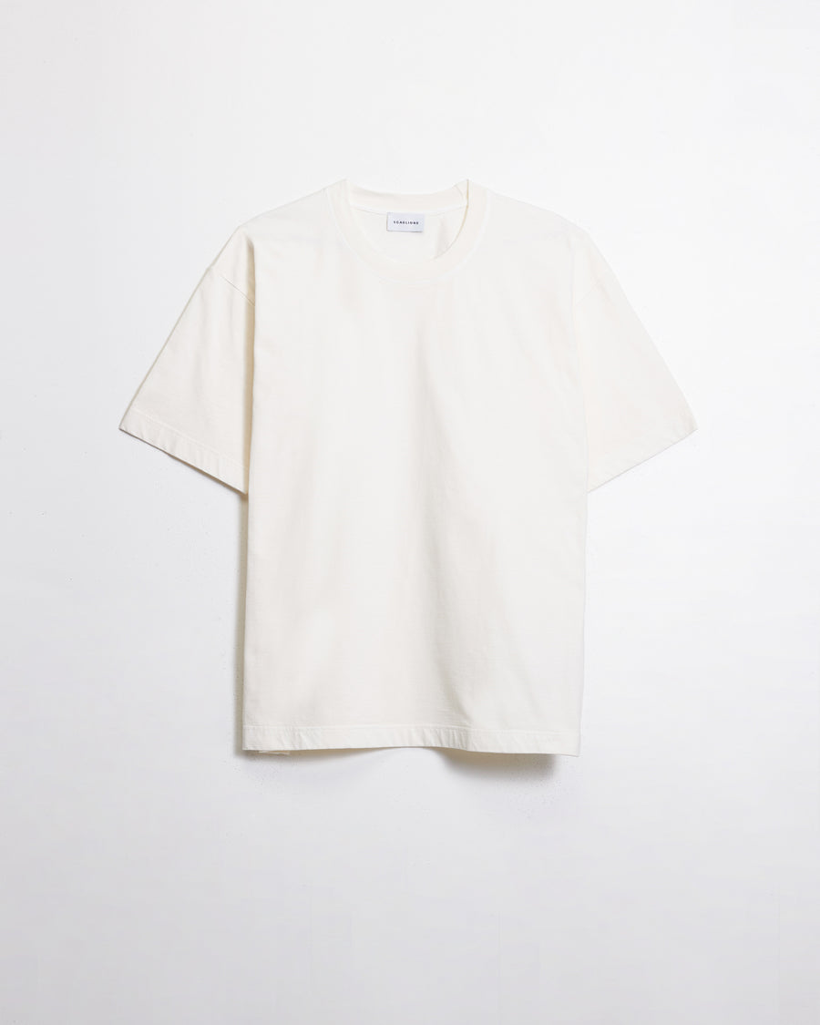 Scaglione T-SHIRT OVER J.COT MILK Negozi Online