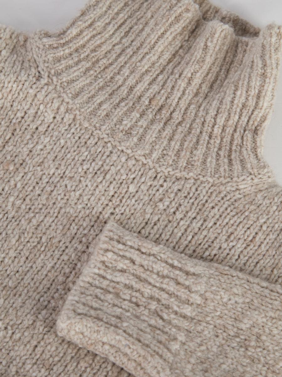 Scaglione MAXI PULL CASHMERE MULINE' SAND Convenienza