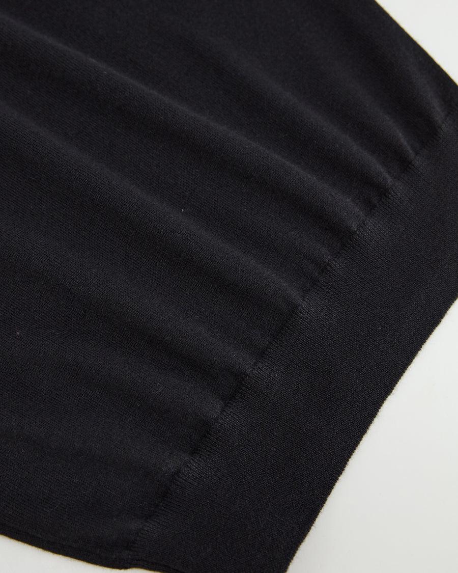 Scaglione TURTLE NECK SLIM KASHSILK BLACK Outlet