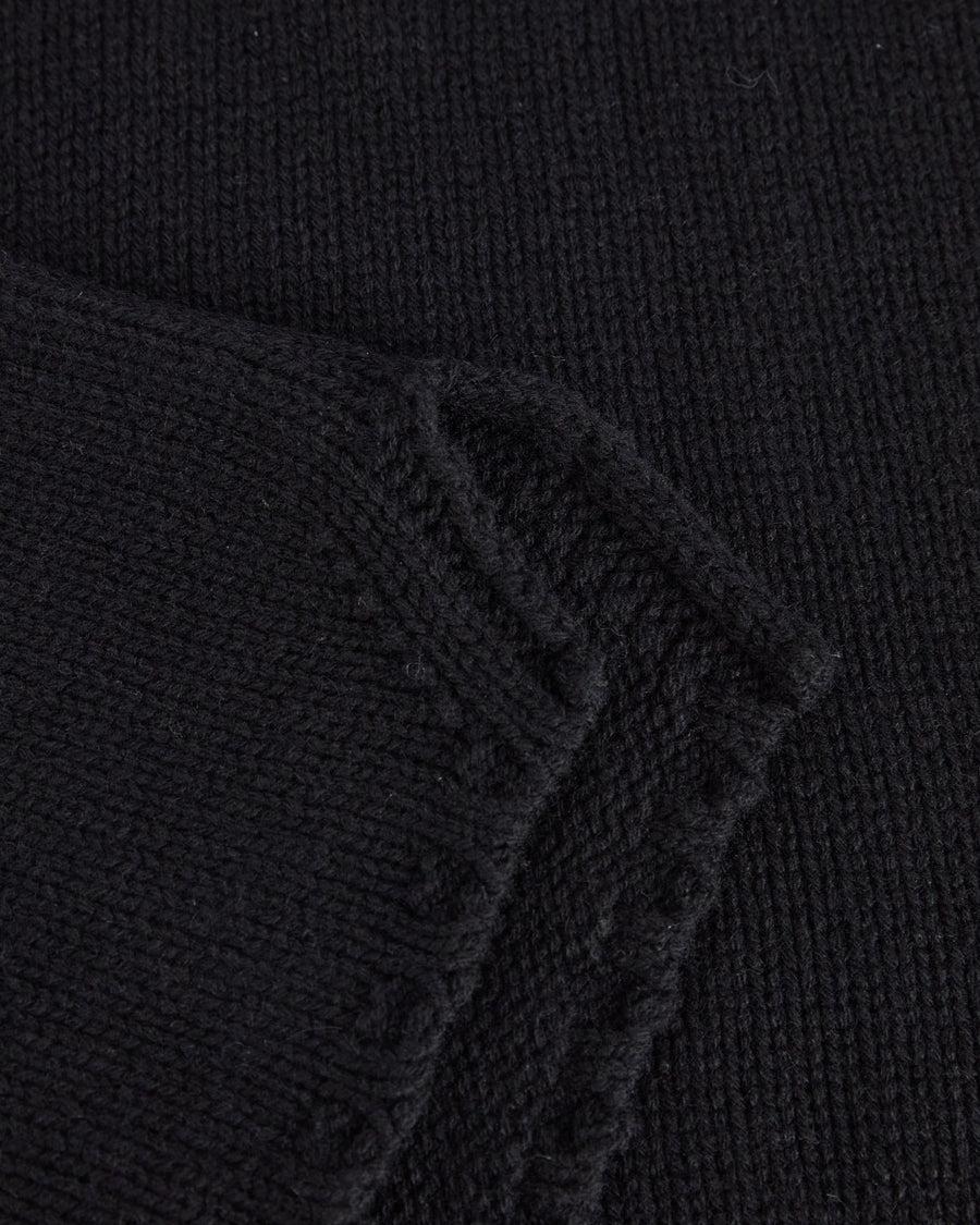 Scaglione MOCK NECK RAGLAN SUPERSOFT BLACK Vendita Economica