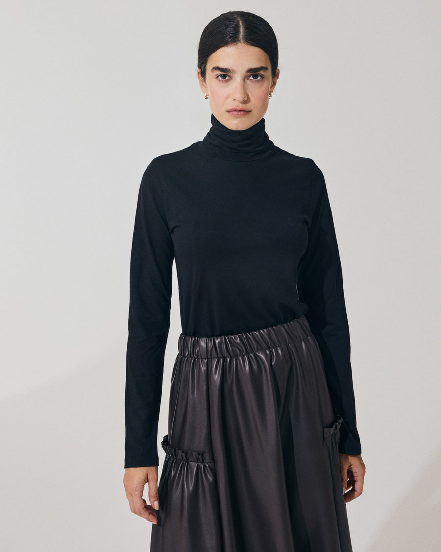 Scaglione TURTLENECK BASIC CASH/COT NERO ACQUISTA ORA