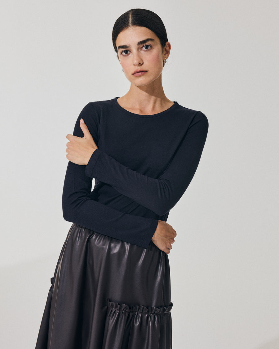 Scaglione ROUNDNECK BASIC CASH/COT MARINE Affare Del Giorno