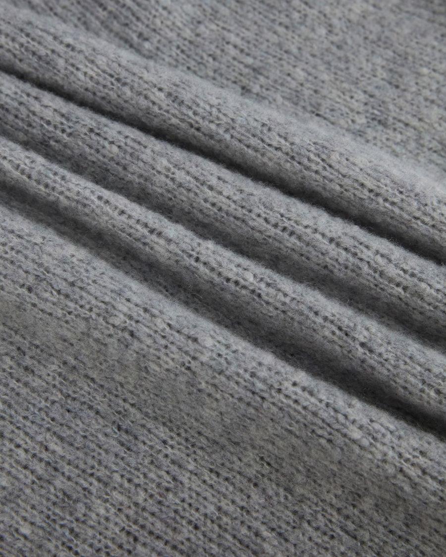 Scaglione TURTLE NECK SLIM PUFFED CASHMERE GREY Hotsell