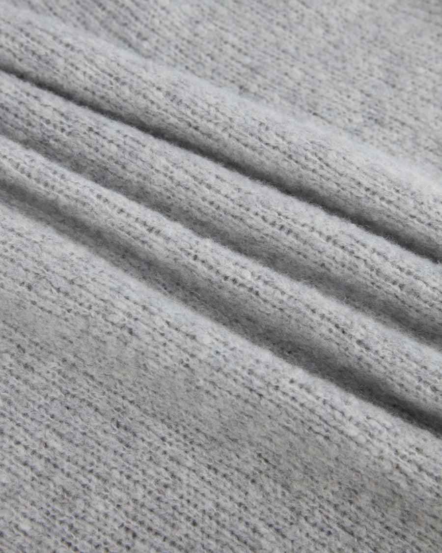 Scaglione TURTLE NECK SEAMLESS PUFFED LTGREY Nuovo