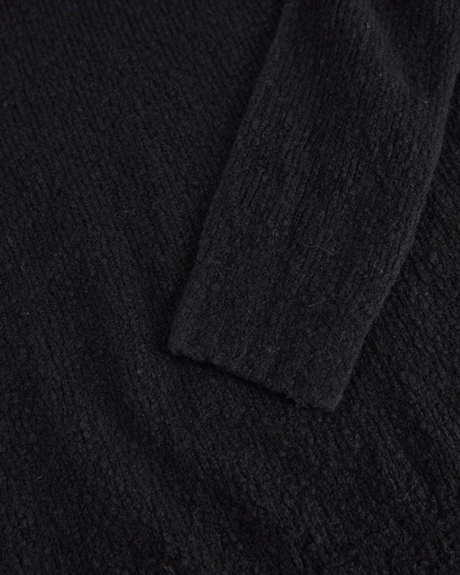 Scaglione TURTLE NECK SEAMLESS PUFFED BLACK Promozione