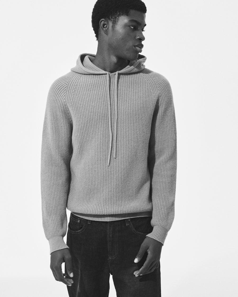 Scaglione HOODIE FISHERMAN MIXCASH MILK Fino Al -60%