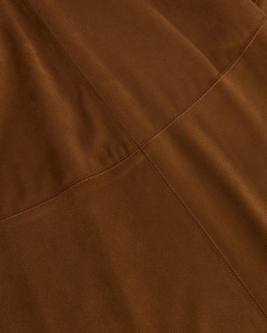 Scaglione SKIRT RUOTA ECOSUEDE CHOCO Prezzo Ridotto