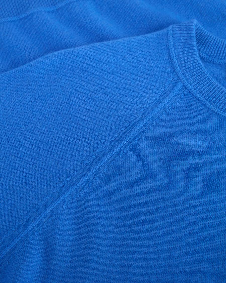 Scaglione ROUND NECK RAGLAN MIX CASH CERULEO Nuovo