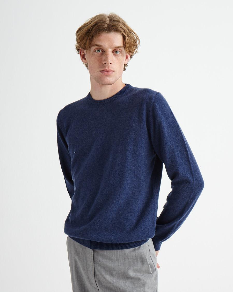 Scaglione ROUND NECK CITY F12 DENIM In Vendita