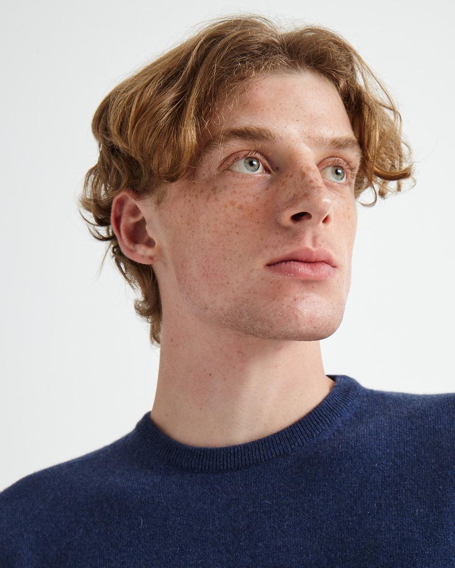 Scaglione ROUND NECK CITY F12 DENIM In Vendita