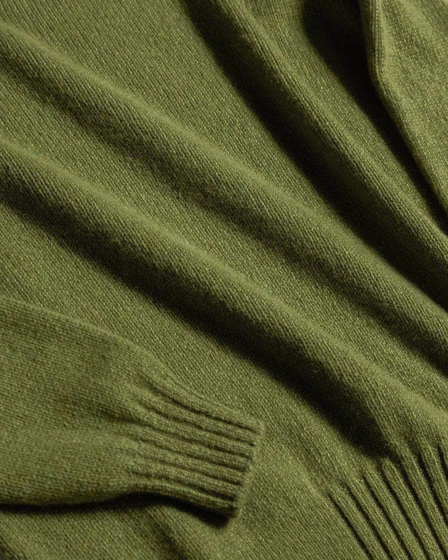 Scaglione ROUND NECK SOFT HYBRD CASHMERE CACTUS Vendite Flash