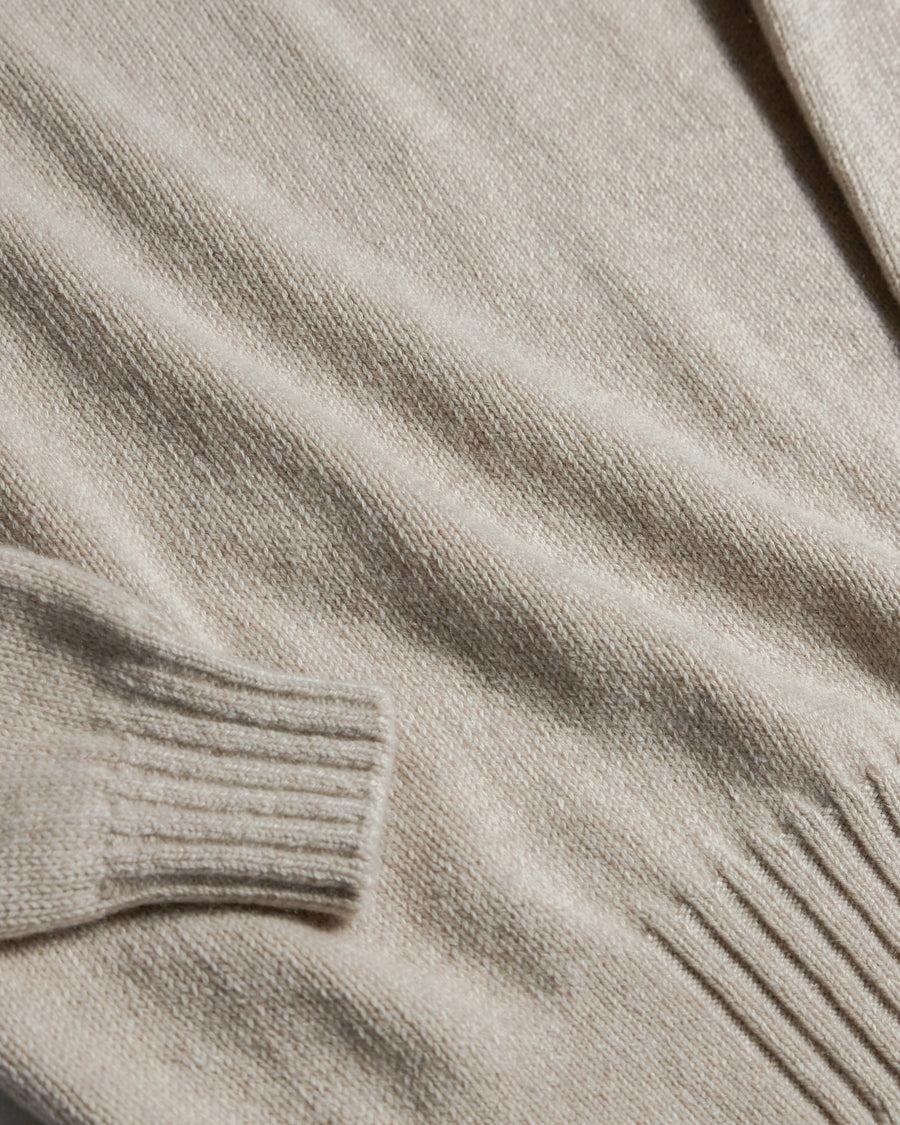Scaglione ROUND NECK SOFT HYBRD CASHMERE BEIGE Negozio
