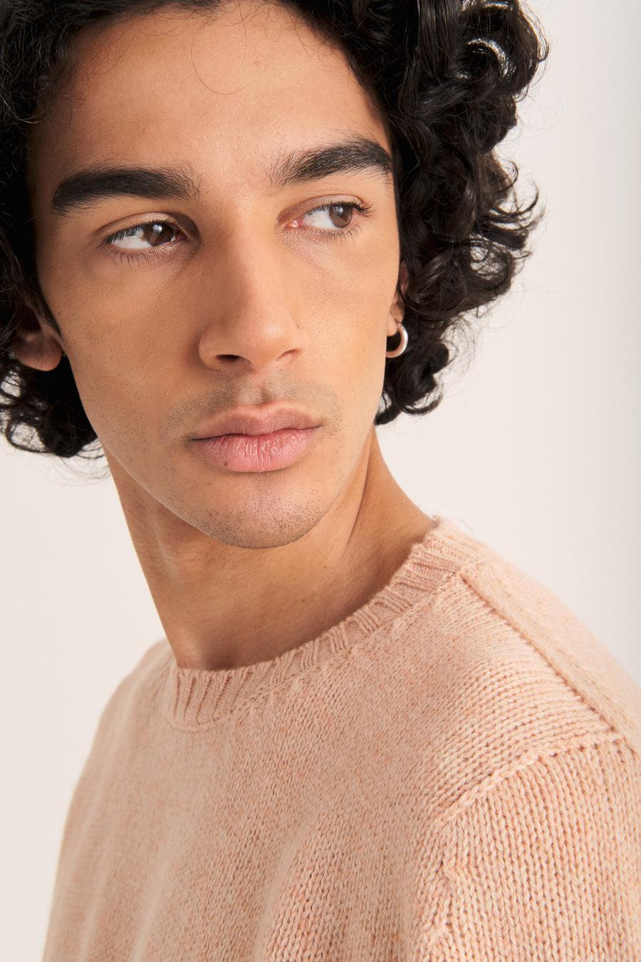 Scaglione ROUND NECK SEAMLESS SOFTWOOL BLOSSOM Sostegno trimestrale