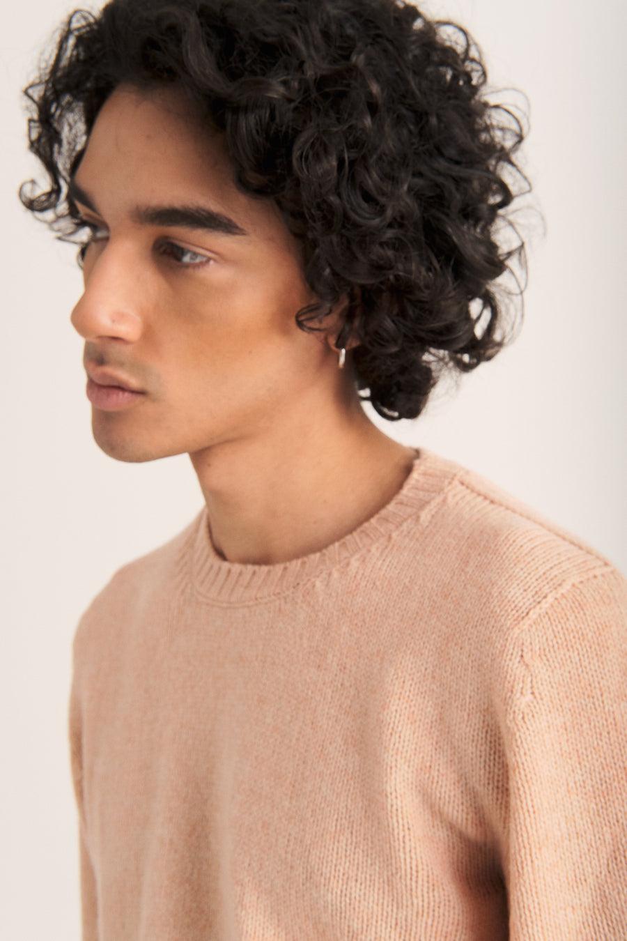 Scaglione ROUND NECK SEAMLESS SOFTWOOL BLOSSOM Sostegno trimestrale