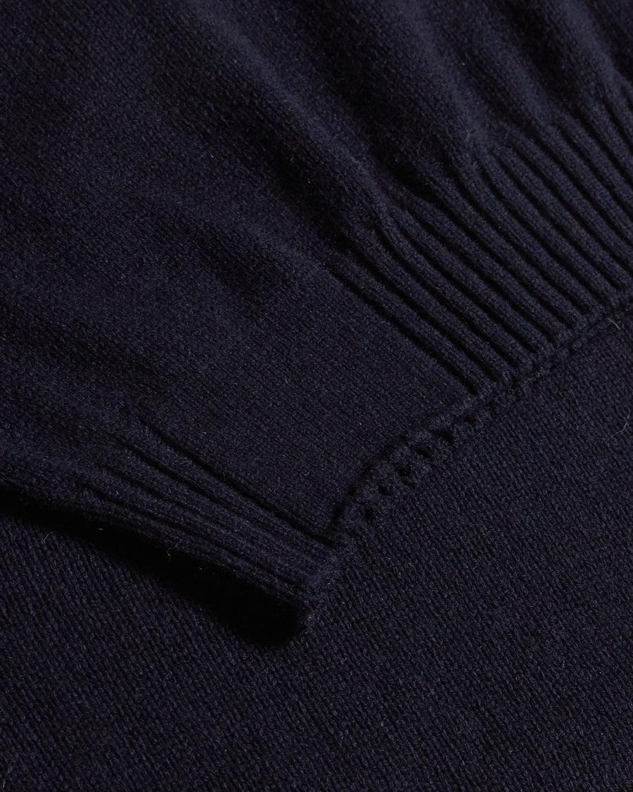 Scaglione ROUND NECK SOFT HYBRD CASHMERE NAVY Qualità Garantita