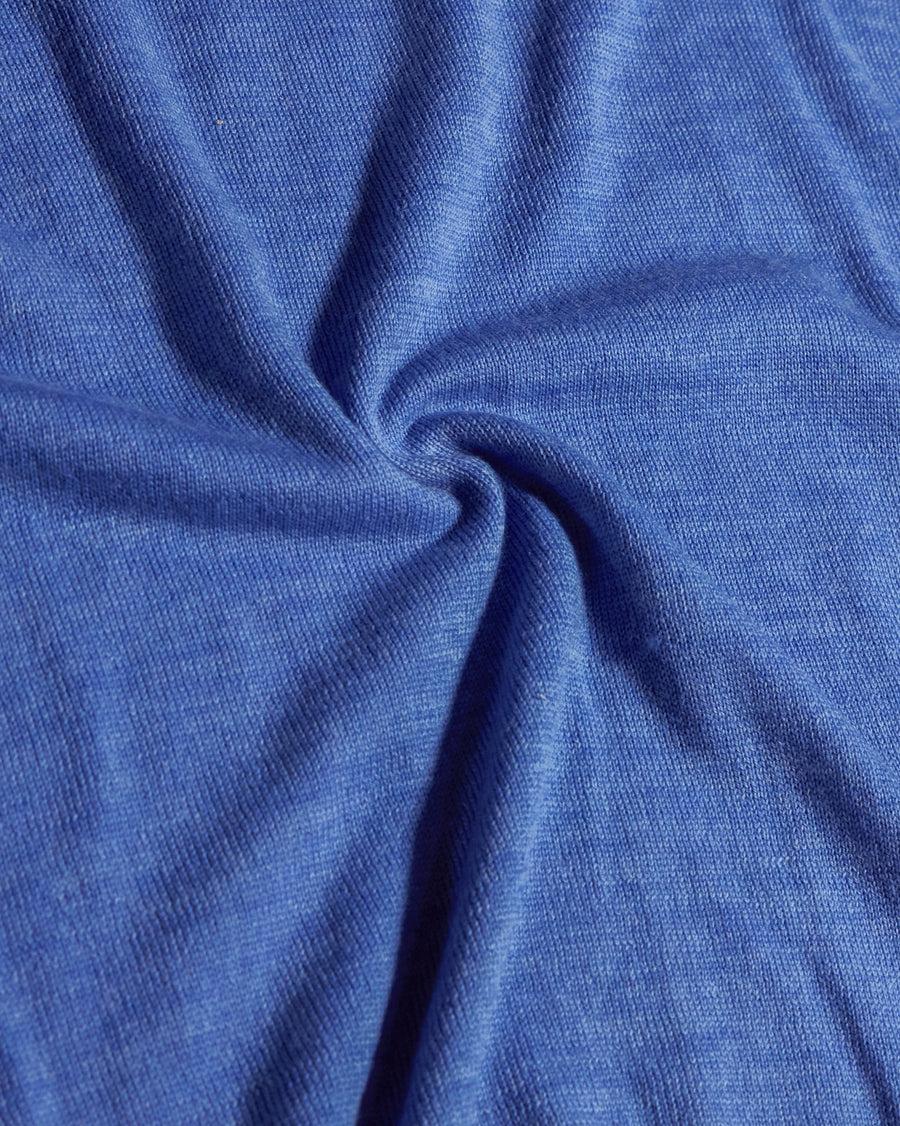 Scaglione ROUND NECK SEAMLESS MERINO CORNFLOWER Negozio
