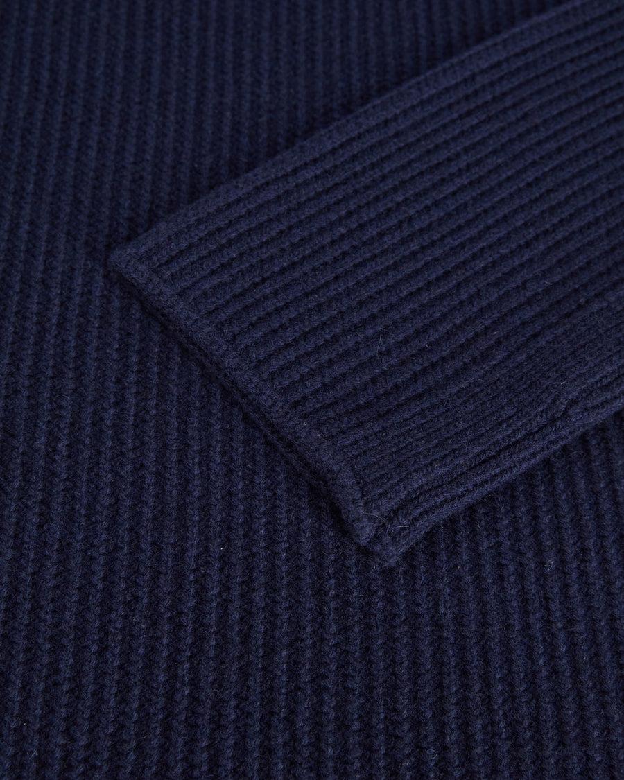 Scaglione ROUND NECK RAGLAN FISHERMAN NAVY Qualità