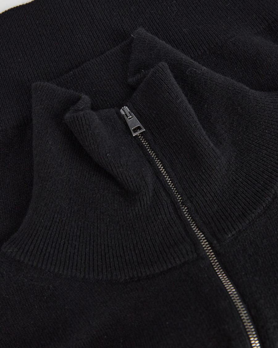 Scaglione BOMBER ZIP CASH BLEND BLACK Soddisfazione Garantita