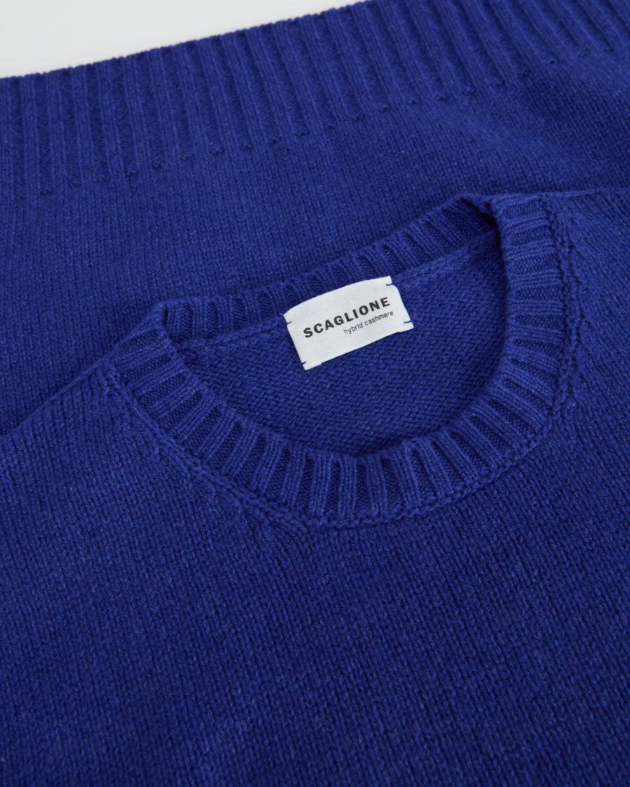 Scaglione ROUND NECK SOFT HYBRD CASHMERE LIMONGES Hotsell