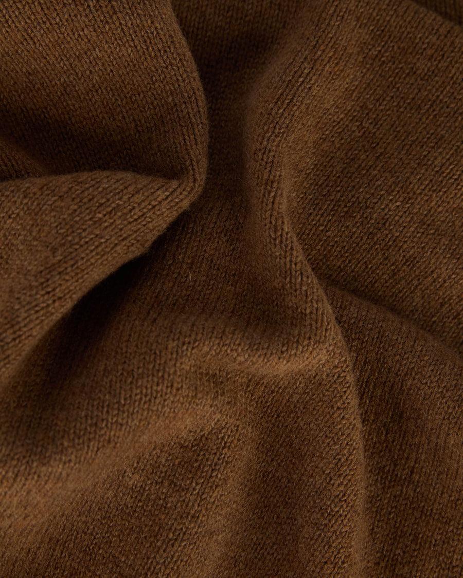 Scaglione TURTLE NECK SEAMLESS SOFTWOOL RUST Vendita Economica