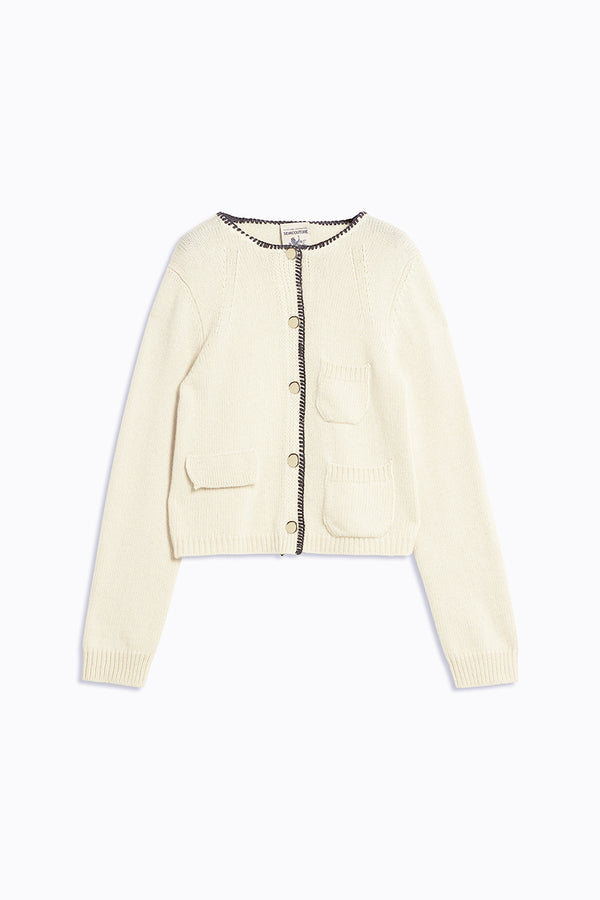 Semicouture Cardigan leila | semicouture Consegna Veloce