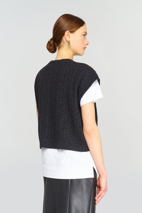 Semicouture Gilet armanda | semicouture Grande vendita