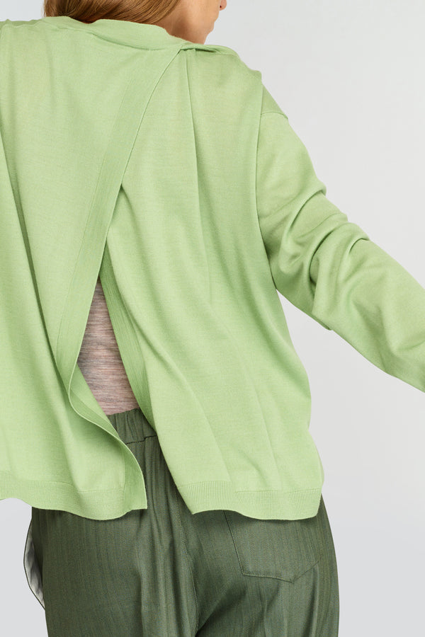 Semicouture Cardigan azzurra | semicouture Grandi sconti