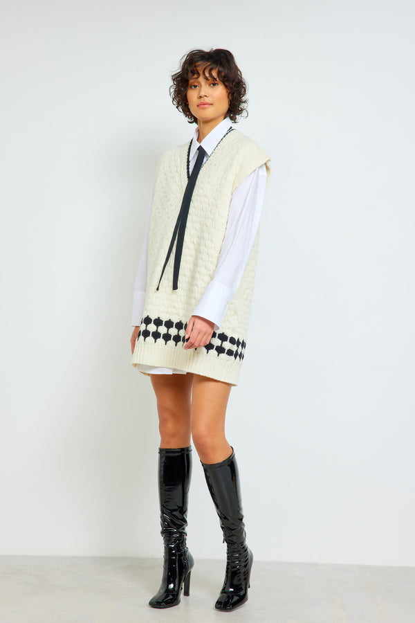 Semicouture Gilet francisca | semicouture Negozi Online