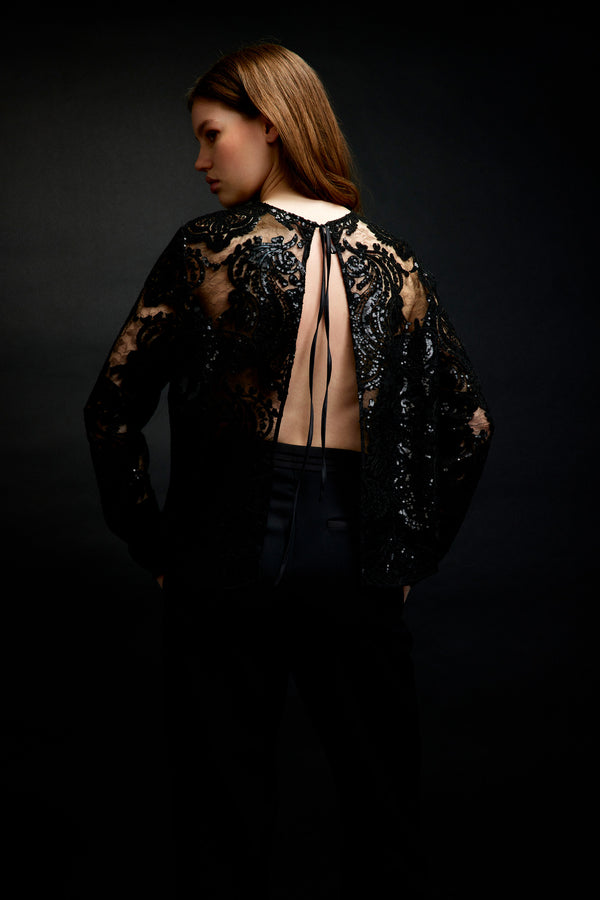 Semicouture Blusa violaine | semicouture Offerta Anniversario