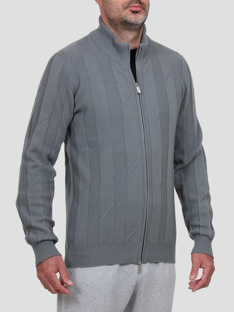 Svevo Giubbotto 100% Lana Grigio Soddisfazione Garantita