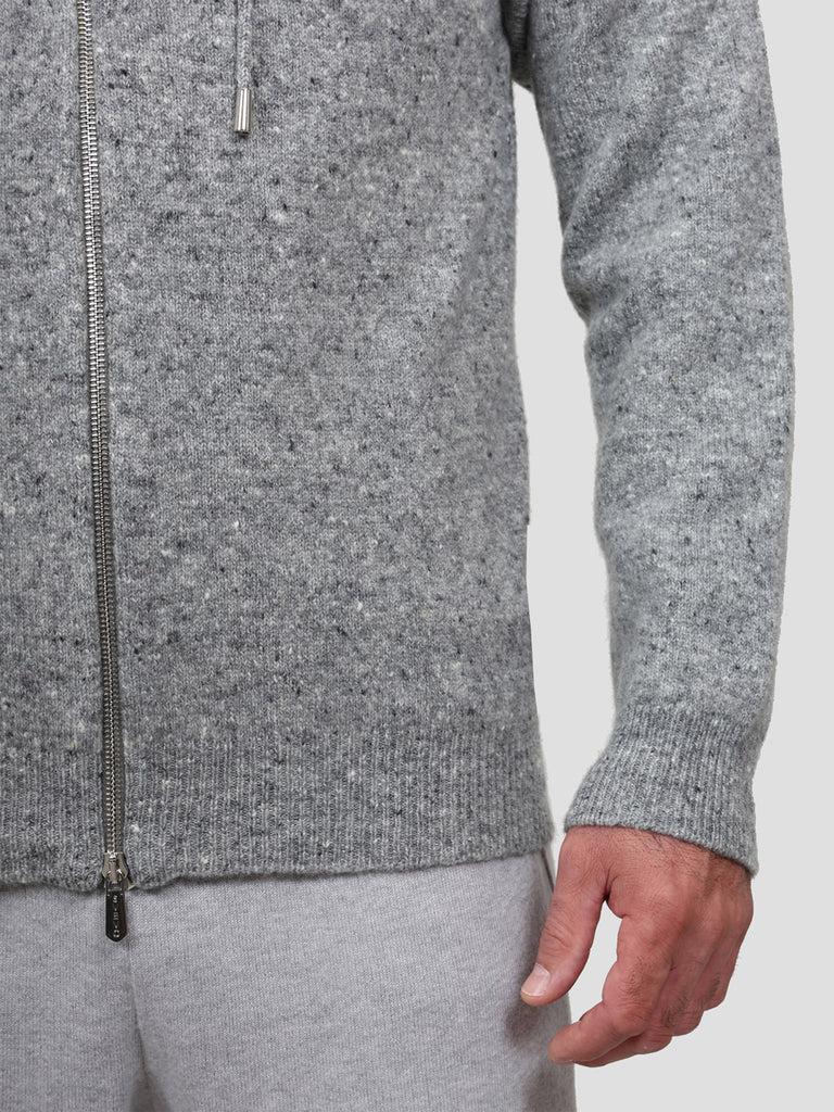 Svevo Giubbotto con zip Lana Cashmere e Poliammide Grigio Fino Al -60%