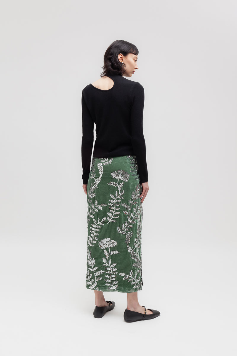 ﻿Weili zheng Gonna qipao in velluto ricamato Qualità Garantita