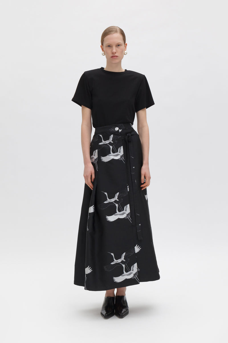 Weili zheng Maxi gonna in jaquard Presa