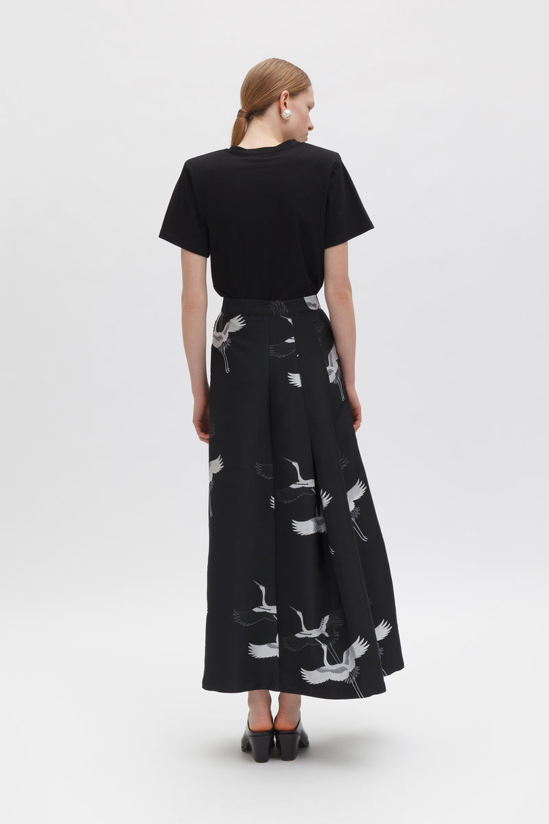 Weili zheng Maxi gonna in jaquard Presa