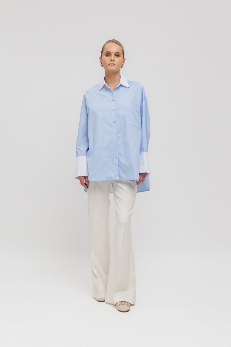 Weili zheng Camicia con maxi polsini Fino Al -60%