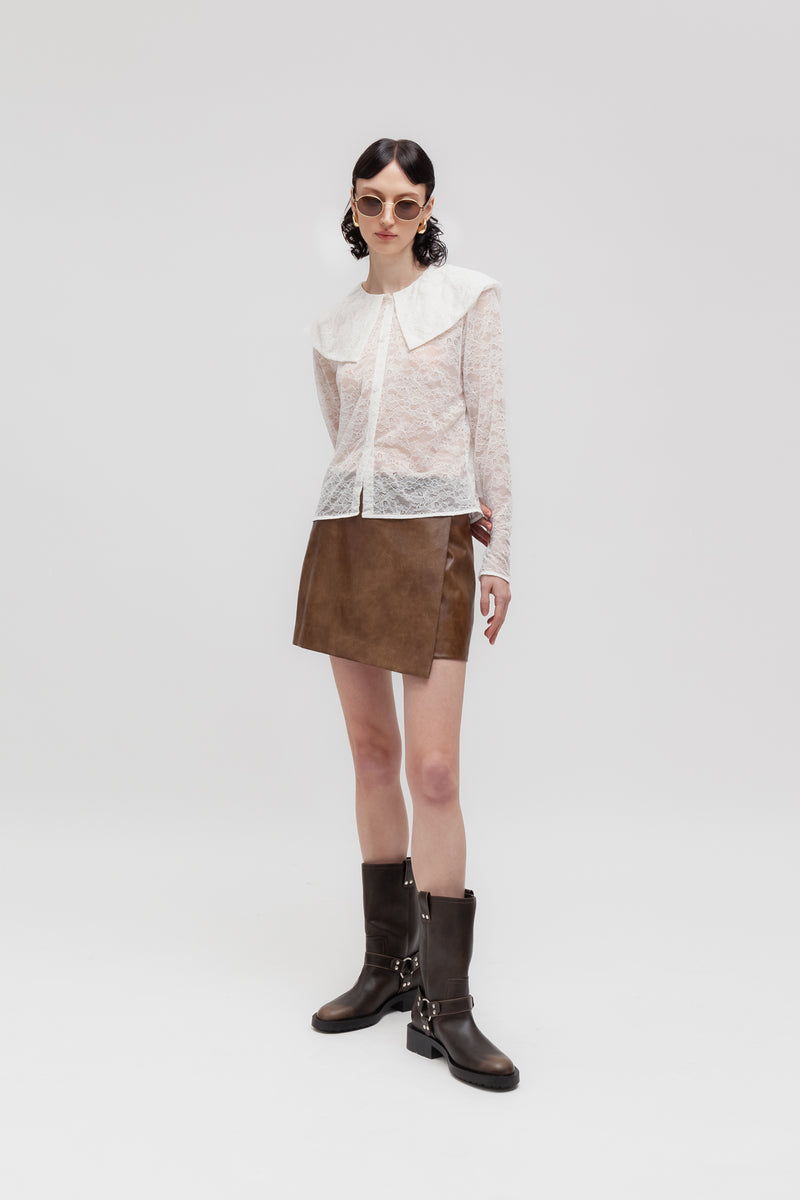 Weili zheng Blusa in pizzo Prezzo Ridotto