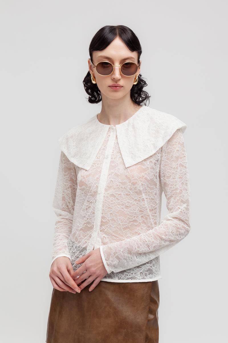 Weili zheng Blusa in pizzo Prezzo Ridotto
