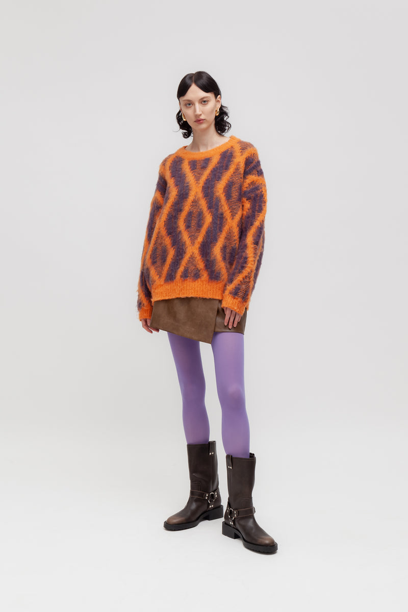 Weili zheng Maglione optical girocollo In Saldo